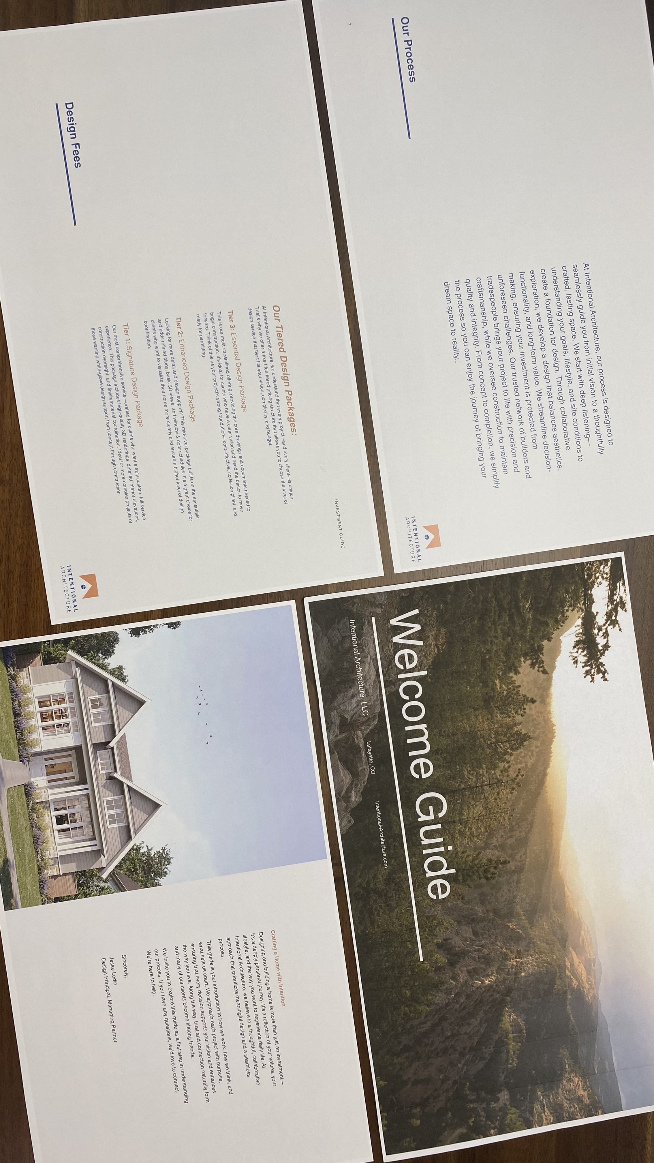 Intentional Architecture Home Design Guide — custom home process overview